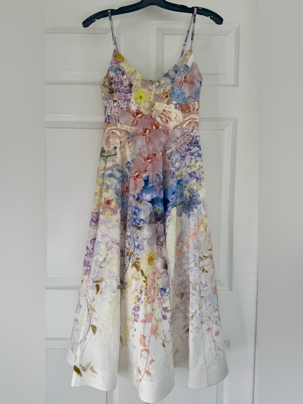 NWT Zimmermann Rhythmic Picnic Dress Citrus Garden Linen 0